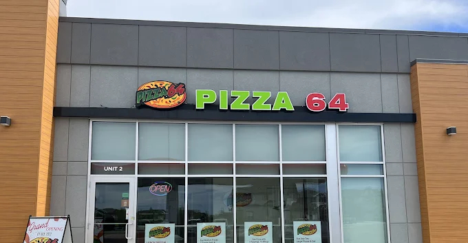 Pizza 64 Restaurant in Suntree Leduc Alberta