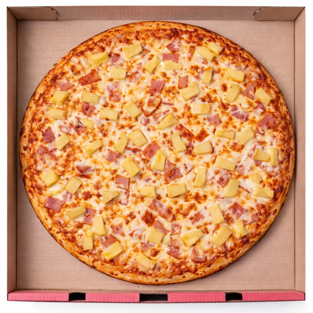 Hawaiian Pizza - Classic favorite at Pizza 64 Leduc